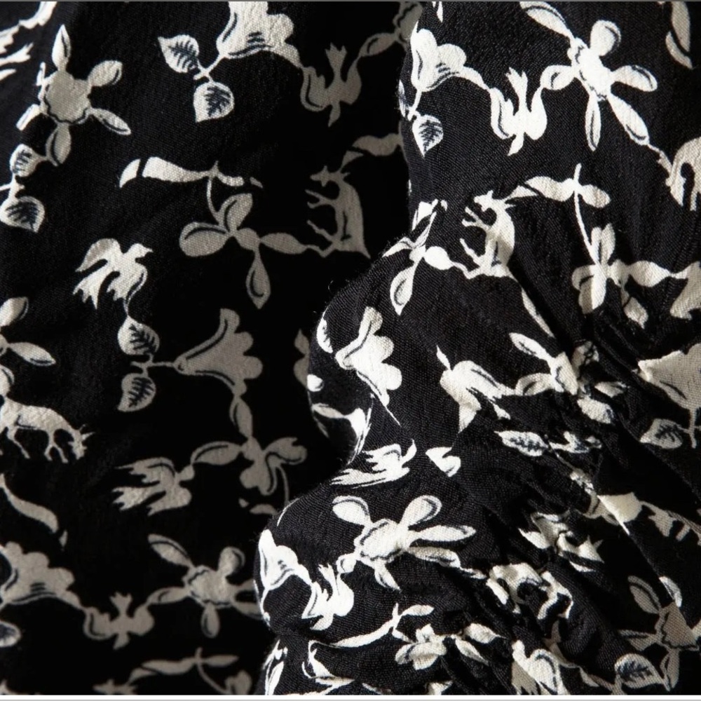 BA&SH Black & White Coachella Dress Size 1 US 6 - Picture 10 of 10